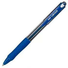 Penna a inchiostro liquido Uni-Ball Rollerball Laknock SN-100 Azzurro 0,4 mm (12 Pezzi) di Uni-Ball, Penne roller a inchiostr...