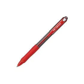 Penna a inchiostro liquido Uni-Ball Rollerball Laknock SN-100 Rosso 0,4 mm (12 Pezzi) di Uni-Ball, Penne roller a inchiostro ...