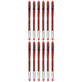 Flüssigtintenstift Uni-Ball Rollerball Signo Basicos UM-120 Rot 0,5 mm (12 Stücke) von Uni-Ball, Tintenroller - Ref: S8419305...