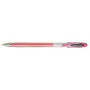 Penna a inchiostro liquido Uni-Ball Signo UM-120 0,7 mm Rosa (12 Pezzi) di Uni-Ball, Penne roller a inchiostro liquido - Rif:...