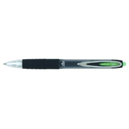 Boligrafo de tinta líquida Uni-Ball Rollerball Signo UM-207 Verde 0,4 mm (12 Piezas) de Uni-Ball, Bolígrafos de tinta líquida...