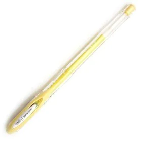 Liquid ink pen Uni-Ball Rollerball Signo Angelic Colour UM-120AC Yellow 0,45 mm (12 Pieces) by Uni-Ball, Liquid Ink Rollerbal...