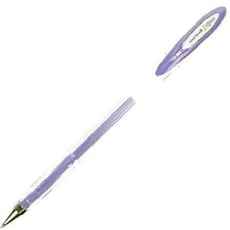 Boligrafo de tinta líquida Uni-Ball Rollerball Signo Angelic Colour UM-120AC Violeta 0,45 mm (12 Piezas) de Uni-Ball, Bolígra...