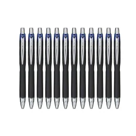 Liquid ink pen Uni-Ball Rollerball Jetstream SXN-210 Blue 1 mm (12 Pieces) by Uni-Ball, Liquid Ink Rollerball Pens - Ref: S84...