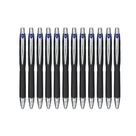 Esferográfica de tinta líquida Uni-Ball Rollerball Jetstream SXN-210 Azul 1 mm (12 Peças) de Uni-Ball, Canetas de tinta líqui...