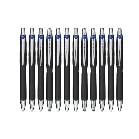 Esferográfica de tinta líquida Uni-Ball Rollerball Jetstream SXN-210 Azul 1 mm (12 Peças) de Uni-Ball, Canetas de tinta líqui...