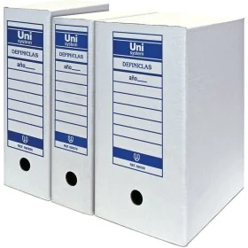 boîte pour archives Unipapel Unisystem Definiclas Blanc Din A4 de Unipapel, Classeurs et archivage de fichiers - Réf : S84194...