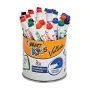 Set di Pennarelli Bic Kids Mini Velleda 24 Pezzi Lavagna bianca Multicolore di Bic, Marcatori cancellabili a secco e liquidi ...