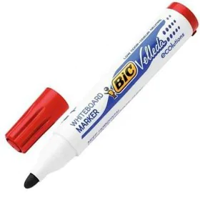 Liquid chalk marker Bic Velleda Ecolutions 1701 Red (12 Pieces) by Bic, Dry Erase & Wet Erase Markers - Ref: S8419587, Price:...