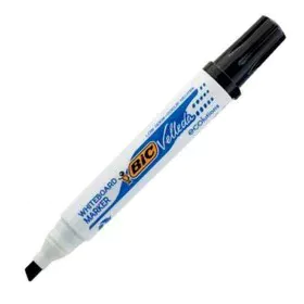 Pennarelli a gesso liquido Bic Velleda 1751 Nero (12 Pezzi) di Bic, Marcatori cancellabili a secco e liquidi - Rif: S8419590,...