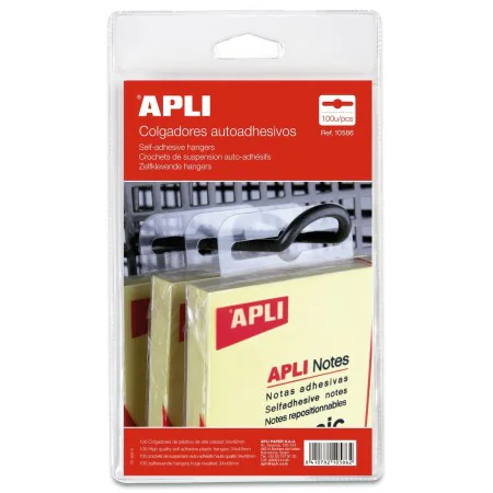 Hangers Apli Transparent Plastic (100 Units) by Apli, Hooks & Hangers - Ref: S8420688, Price: 13,55 €, Discount: %