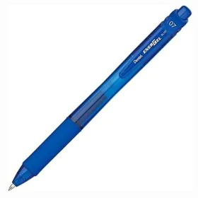 Pen Pentel EnerGel Blue 0,7 mm (12 Pieces) by Pentel, Retractable Ballpoint Pens - Ref: S8421039, Price: 15,61 €, Discount: %