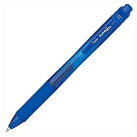 Bolígrafo Pentel EnerGel Azul 0,7 mm (12 Piezas) de Pentel, Bolígrafos de bola retráctiles - Ref: S8421039, Precio: 15,61 €, ...