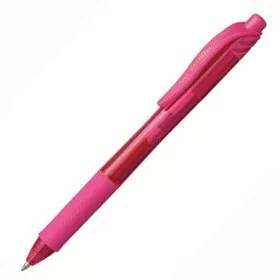 Crayon Pentel EnerGel Rose 0,7 mm (12 Pièces) de Pentel, Stylos à bille rétractable - Réf : S8421042, Prix : 15,60 €, Remise : %