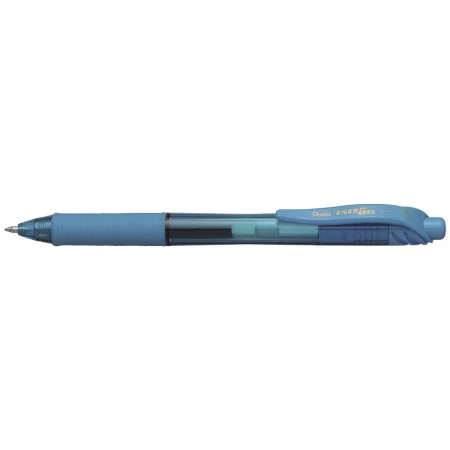 Penna Pentel EnerGel Azzurro 0,7 mm (12 Pezzi) di Pentel, Penne a scatto - Rif: S8421044, Prezzo: 15,60 €, Sconto: %