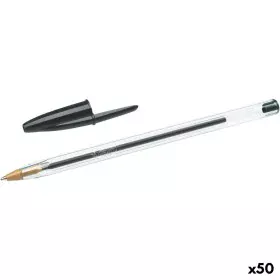 Stift Bic Cristal Original Schwarz 0,32 mm (50 Stück) von Bic, Einweg-Kugelschreiber - Ref: S8421072, Preis: 16,49 €, Rabatt: %