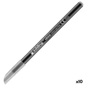 Filzstifte Edding 1200 Silberfarben (10 Stück) von Edding, Fineliner - Ref: S8421240, Preis: 8,39 €, Rabatt: %