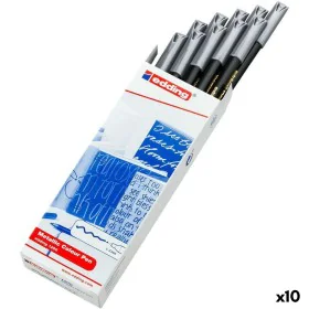 Marker pen/felt-tip pen Edding 1200 Silver (10 Units) by Edding, Fineliners - Ref: S8421243, Price: 16,29 €, Discount: %