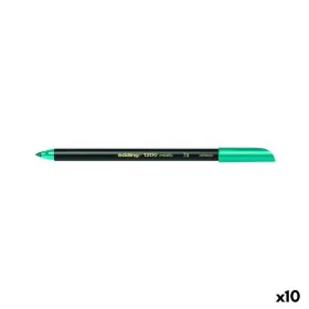 Marker pen/felt-tip pen Edding 1200 Metallic Green (10 Units) by Edding, Fineliners - Ref: S8421251, Price: 16,29 €, Discount: %