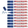 Marqueur permanent Edding 3000 Bleu (10 Unités) de Edding, Marqueurs indélébiles & Stylos-marqueurs - Réf : S8421278, Prix : ...