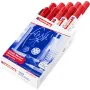 Pennarelli a gesso liquido Edding 4095 Rosso (10 Unità) di Edding, Marcatori cancellabili a secco e liquidi - Rif: S8421299, ...