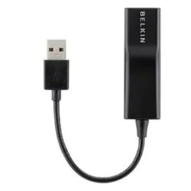 Adaptador USB a Ethernet Belkin F4U047BT Negro de Belkin, Cables Ethernet - Ref: M0312617, Precio: 40,29 €, Descuento: %