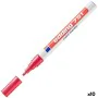 Marqueur permanent Edding 751 Rouge (10 Unités) de Edding, Marqueurs indélébiles & Stylos-marqueurs - Réf : S8421339, Prix : ...