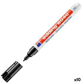 Permanent marker Edding Black (10 Units) by Edding, Permanent Markers & Marker Pens - Ref: S8421359, Price: 22,12 €, Discount: %