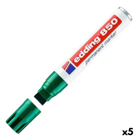 Permanent marker Edding 850 Green (5 Units) by Edding, Permanent Markers & Marker Pens - Ref: S8421368, Price: 33,84 €, Disco...