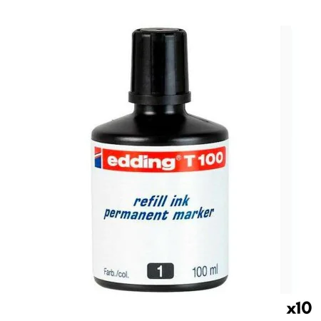 Recharge d'encre Edding T100 Permanent 100 ml (10 Unités) de Edding, Flacons d'encre - Réf : S8421384, Prix : 90,31 €, Remise...