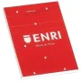 Notepad ENRI Red A6 80 Sheets 4 mm (10 Units) by ENRI, Notepads & Memo Books - Ref: S8421422, Price: 9,69 €, Discount: %