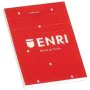 Bloc de Notes ENRI Rouge A7 80 Volets (10 Unités) de ENRI, Blocs mémo - Réf : S8421423, Prix : 6,58 €, Remise : %