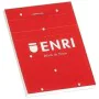 Bloc de Notes ENRI Rouge A6 80 Volets (10 Unités) de ENRI, Blocs mémo - Réf : S8421431, Prix : 9,30 €, Remise : %