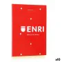 Papiertaschen ENRI Rot A7 80 Blatt 4 mm (10 Stück) von ENRI, Notizblöcke - Ref: S8421432, Preis: 7,31 €, Rabatt: %