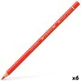 Colouring pencils Faber-Castell Polychromos Red 6 Pieces by Faber-Castell, Drawing materials - Ref: S8421501, Price: 9,55 €, ...