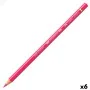 Colouring pencils Faber-Castell Polychromos 124 Pink (6 Units) by Faber-Castell, Drawing materials - Ref: S8421505, Price: 10...