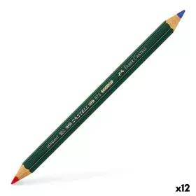 Matita Faber-Castell 873 Color Azzurro Rosso (12 Unità) di Faber-Castell, Materiali da disegno - Rif: S8421563, Prezzo: 14,44...