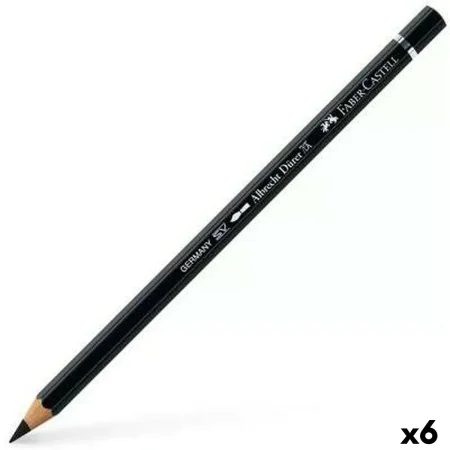 Matita Faber-Castell Albrecht Dürer Acquerello Nero Esagonale (6 Unità) di Faber-Castell, Materiali da disegno - Rif: S842156...