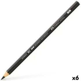 Matita Faber-Castell Graphite Aquarelle Acquerello Nero Esagonale 2B (6 Unità) di Faber-Castell, Materiali da disegno - Rif: ...