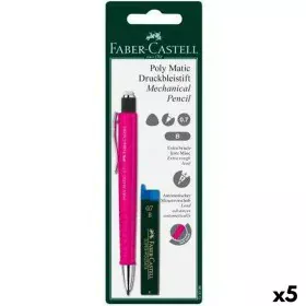 Druckbleistift Faber-Castell Grip Matic Rosa 0,7 mm (5 Stück) von Faber-Castell, Druckbleistifte - Ref: S8421628, Preis: 20,5...