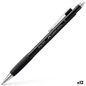 Porta-minas Faber-Castell Grip 1347 Preto 0,7 mm (12 Unidades) de Faber-Castell, Lapiseiras - Ref: S8421633, Preço: 37,22 €, ...