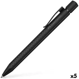 Pen Faber-Castell Grip Edition XB Black 5 Units by Faber-Castell, Retractable Ballpoint Pens - Ref: S8421660, Price: 43,32 €,...