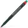 Marqueur permanent Faber-Castell Multimark 1513 F Rouge (10 Unités) de Faber-Castell, Marqueurs indélébiles & Stylos-marqueur...