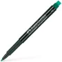 Marcatore permanente Faber-Castell Multimark 1513 F Verde (10 Unità) di Faber-Castell, Pennarelli indelebili e marcatori - Ri...