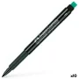 Permanent marker Faber-Castell Multimark 1513 F Black (10 Units) by Faber-Castell, Permanent Markers & Marker Pens - Ref: S84...