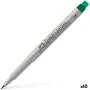 Pennarelli Faber-Castell Multimark 1524 Verde (10 Unità) di Faber-Castell, Penne a punta porosa - Rif: S8421693, Prezzo: 10,2...