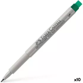 Filzstifte Faber-Castell Multimark 1524 grün (10 Stück) von Faber-Castell, Fineliner - Ref: S8421693, Preis: 10,27 €, Rabatt: %