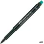 Marqueur permanent Faber-Castell Multimark 1525 M Noir (10 Unités) de Faber-Castell, Marqueurs indélébiles & Stylos-marqueurs...