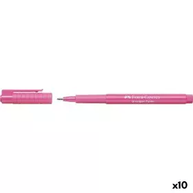 Dauermarker Faber-Castell Broadpen Pastel Rosa (10 Stück) von Faber-Castell, Permanent-Marker - Ref: S8421735, Preis: 12,80 €...