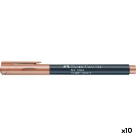 Filzstift Faber-Castell Metallics Copper Cabana (10 Stück) von Faber-Castell, Fineliner - Ref: S8421749, Preis: 13,19 €, Raba...